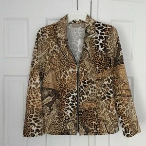 Chico’s zip up jacket. NWT
